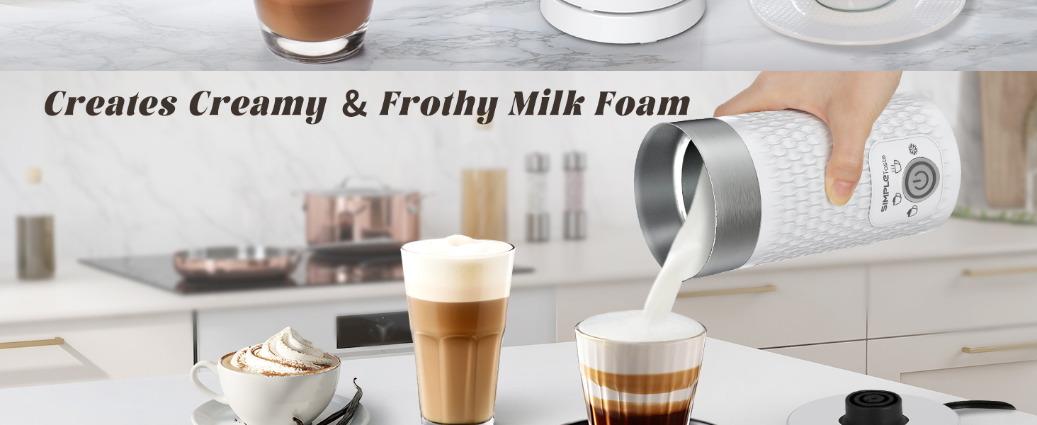 Creates Creamy&amp;amp;Frothy Milk Foam