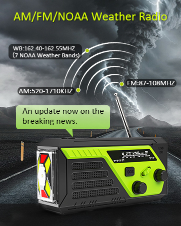 emergency radio hurricane