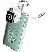 Mavulo Retractable Portable Charger for Apple Watch and iPhone 10000mAh 20W Fast Charging Power B...