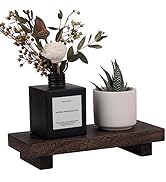 Small Wood Tray Pedestal Stand Farmhouse Bathroom Decor Decorative Wooden Riser Kitchen Soap Dish...