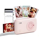 HPRT Mini Photo Printer for iPhone, Smartphone, Portable Instant Picture Printer with Bluetooth, ...