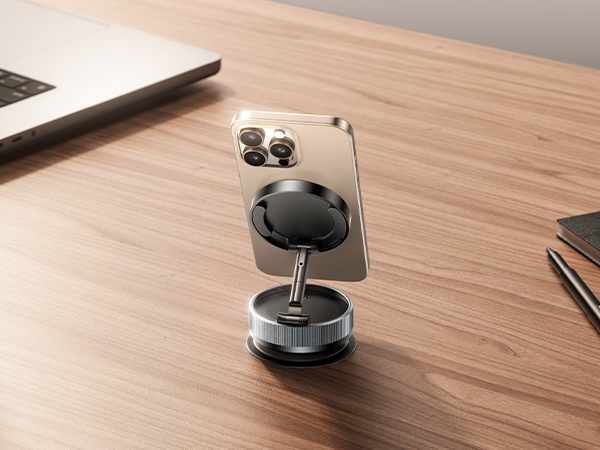 Vacuum Magnetic Phone Holder Stand