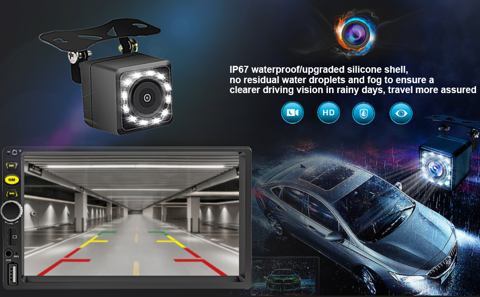 backup camera car radio