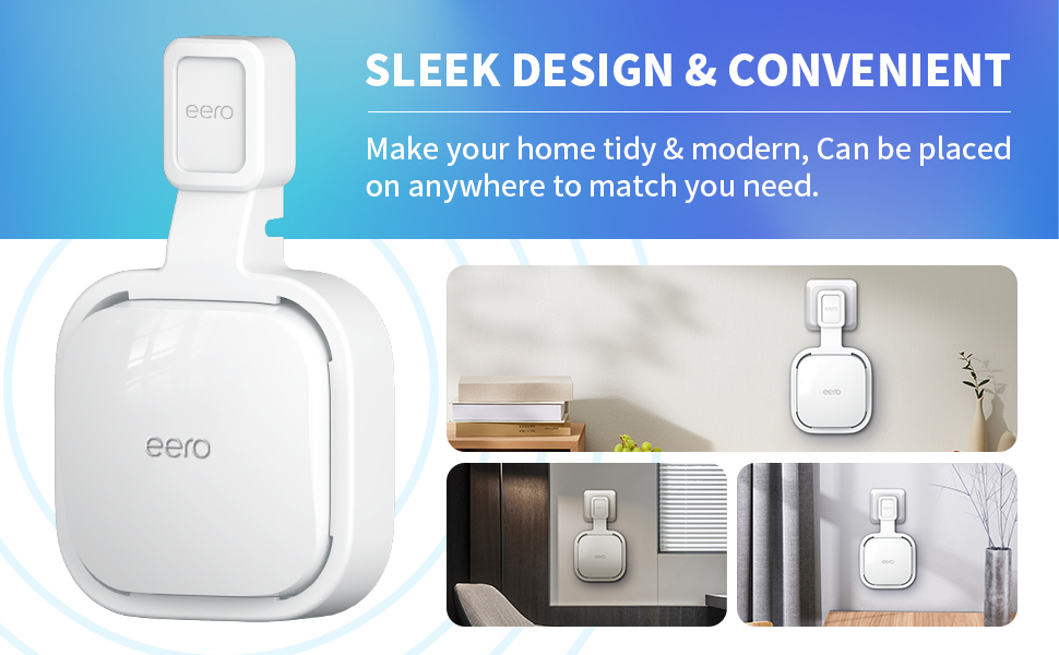 eero mesh wifi system pro 6e,Wall Mount Holder Wall Mount Holder Stand Bracket