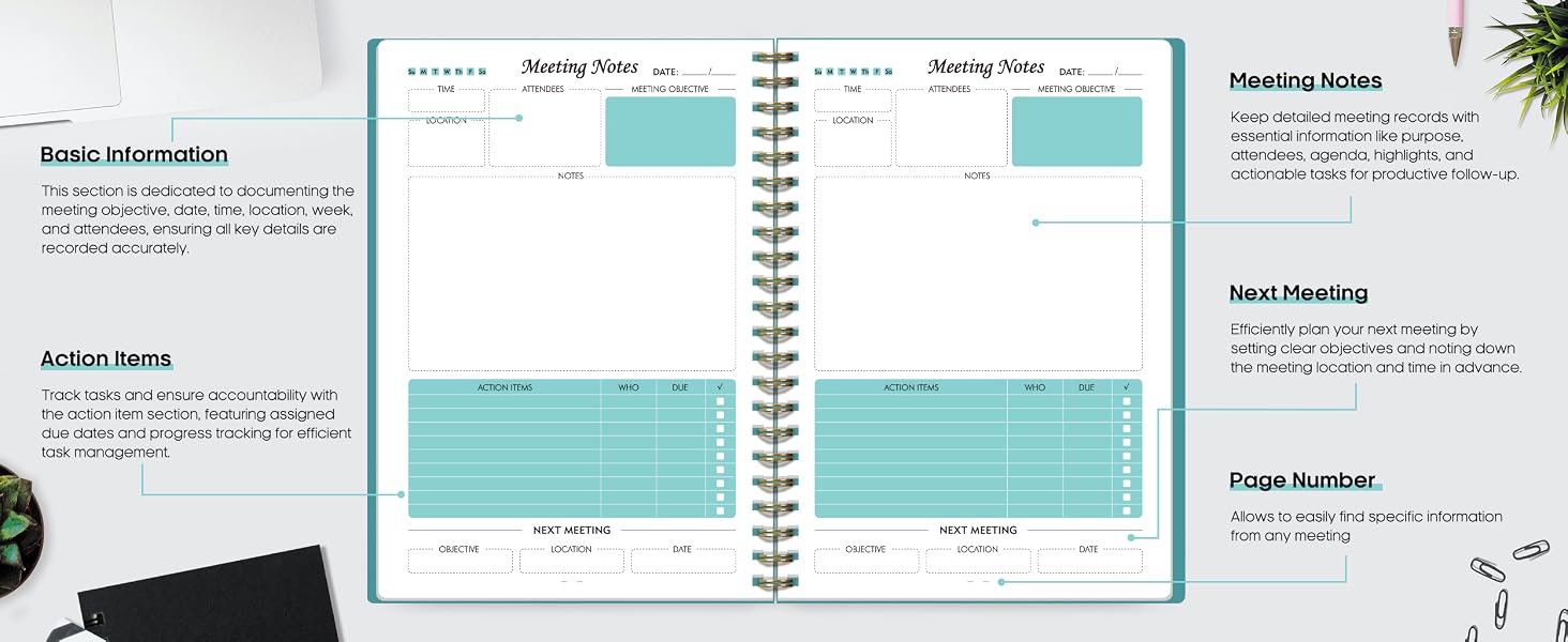 meeting notebook