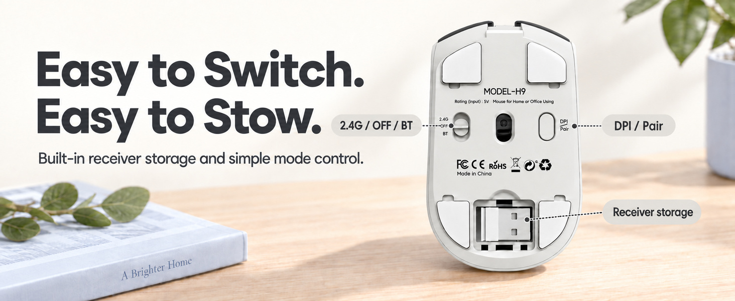 Easy to switch