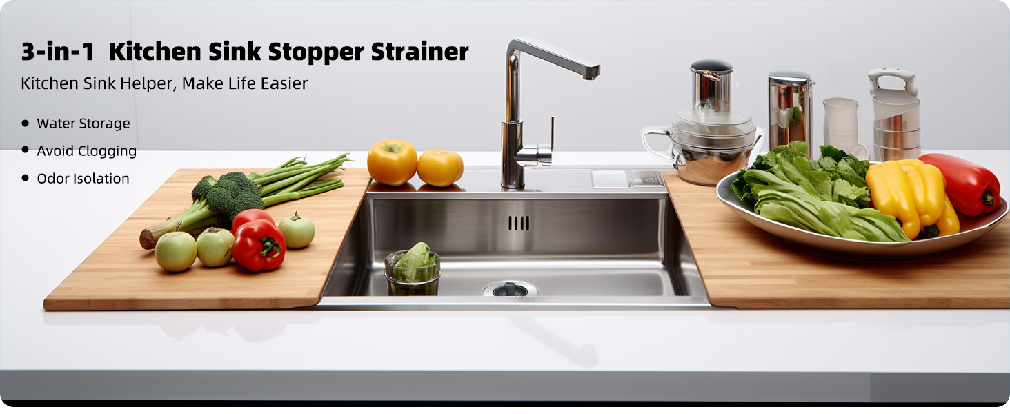 kitchen sink drain stopper
