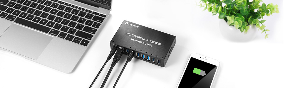 GEKRY USB 3.0 HUB 7 PORTS