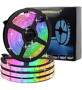 SUPERNIGHT Waterproof Led Strip Lights, 131.2ft 5050 300 LEDs Rope Light Flexible Multicolor, RGB...