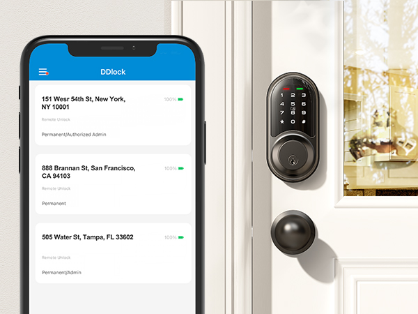 smart door locks for front door