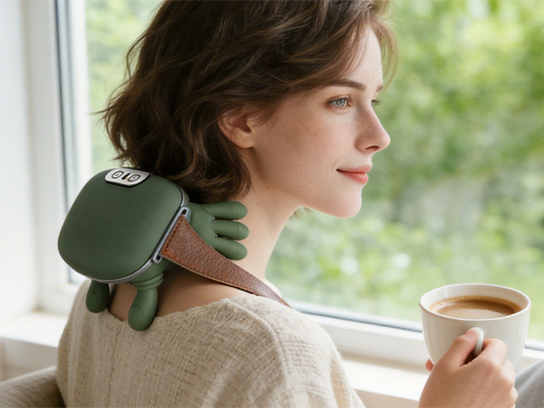 green assager cable manitas masssager heater relax necker nackenmassagegerät