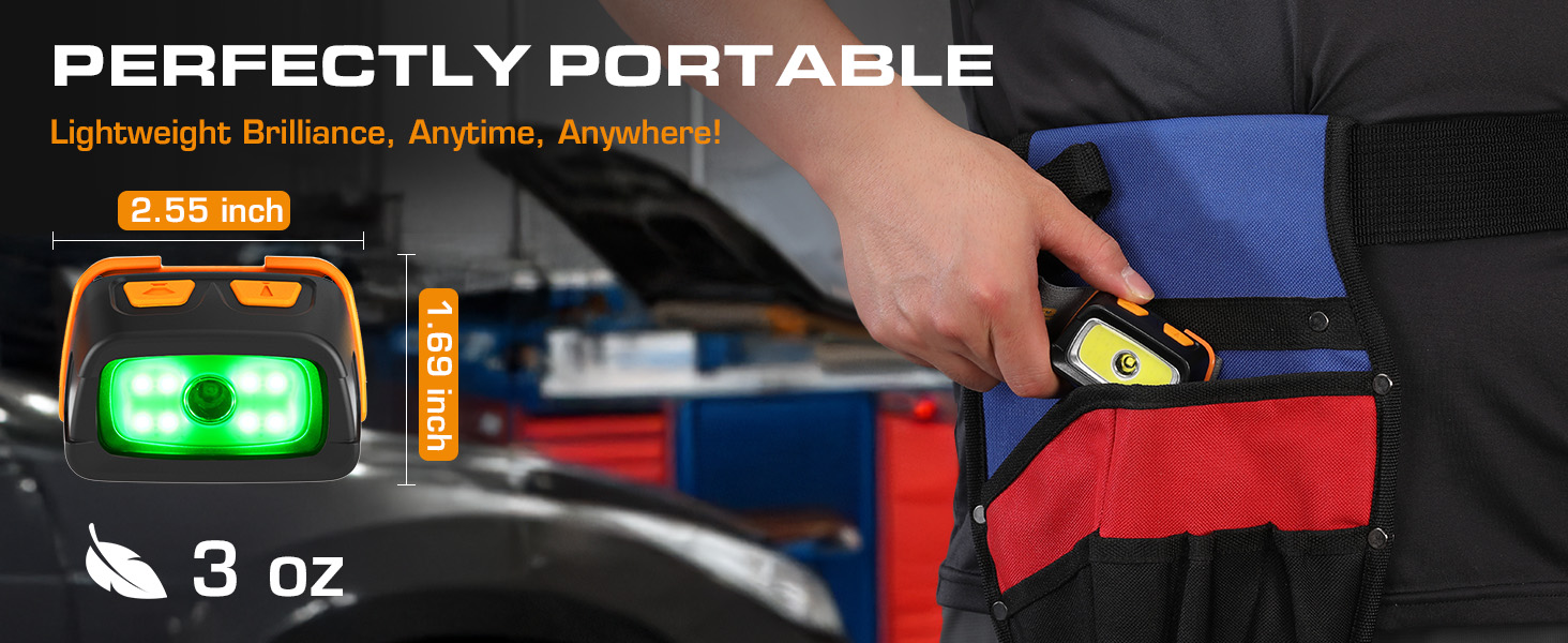 PERFECTLY PORTABLE. Lightweight Brilliance, Anytime, Anywhere!