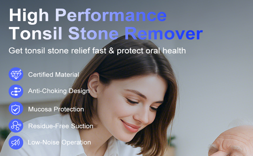 Tonsil Stone Vacuum Removal Kit