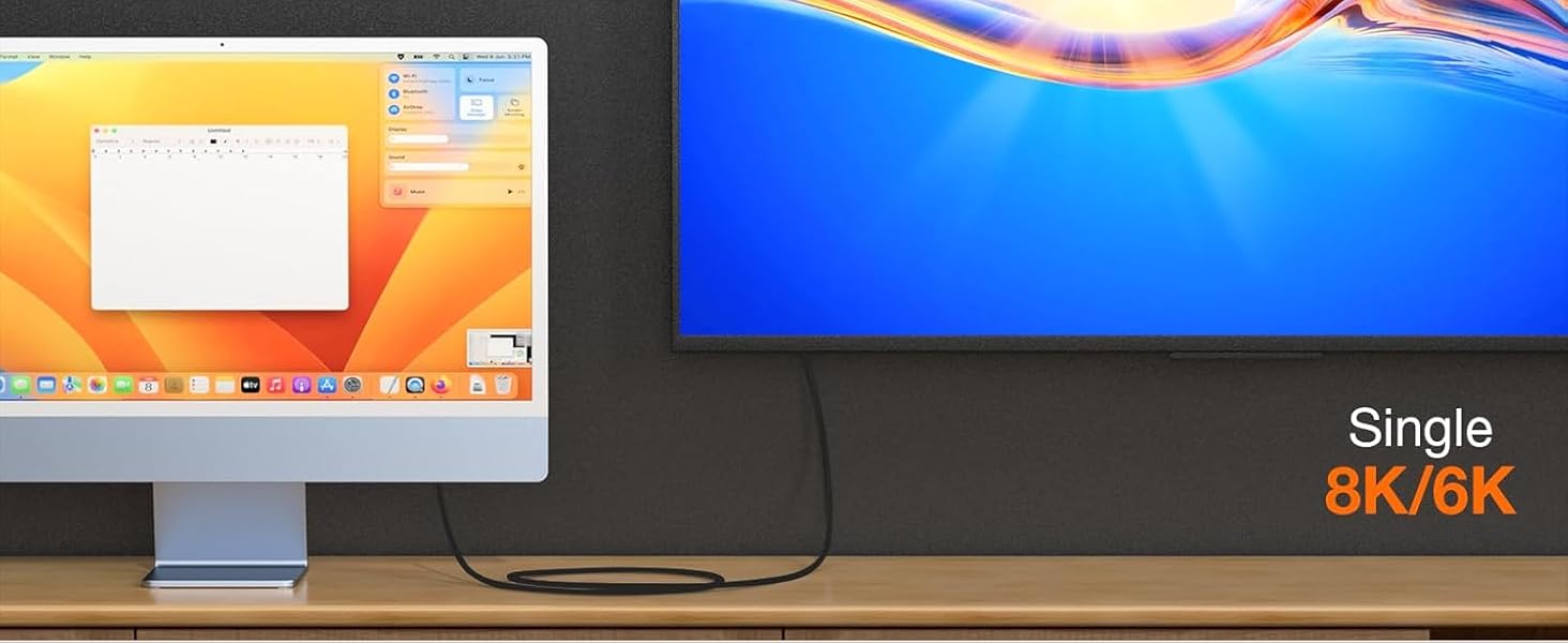 usb 4 usb c monitor cable 8K/6K@60Hz 4K@144Hz 4K@540Hz video audio output