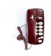 Old Style Wall Phone-Freely Adjust The Volume Landline Phone, Classic Retro Design Landline Phone...
