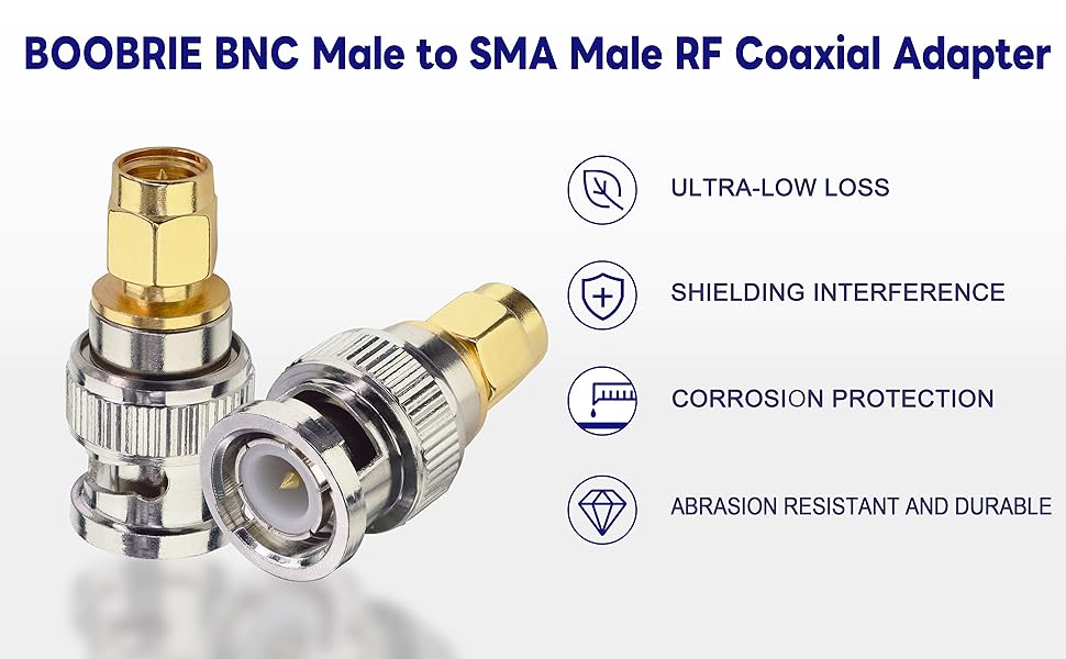 SMA to BNC Connector 