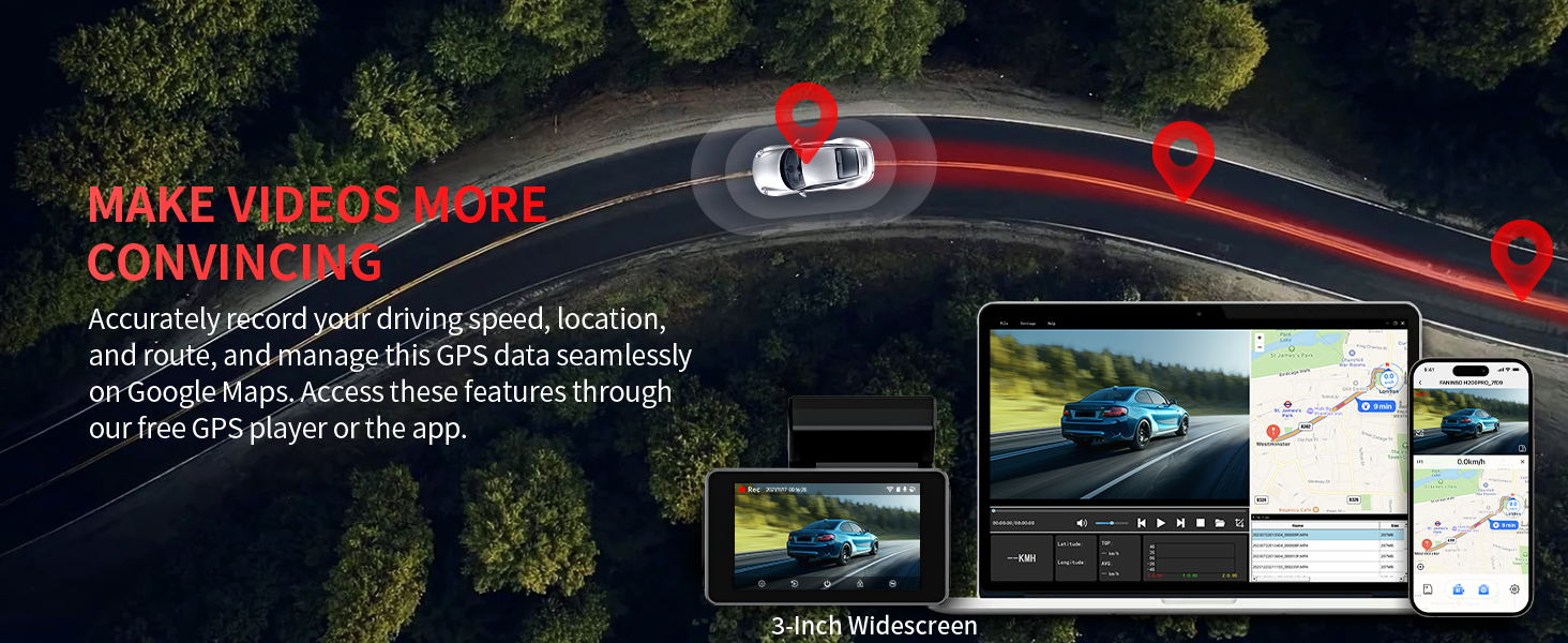 Dash Cam Front and Rear