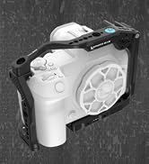 KONDOR BLUE | Full Camera Cage for Canon R-Series | Hybrid Cage | Black | Compatible with R5/R6 S...