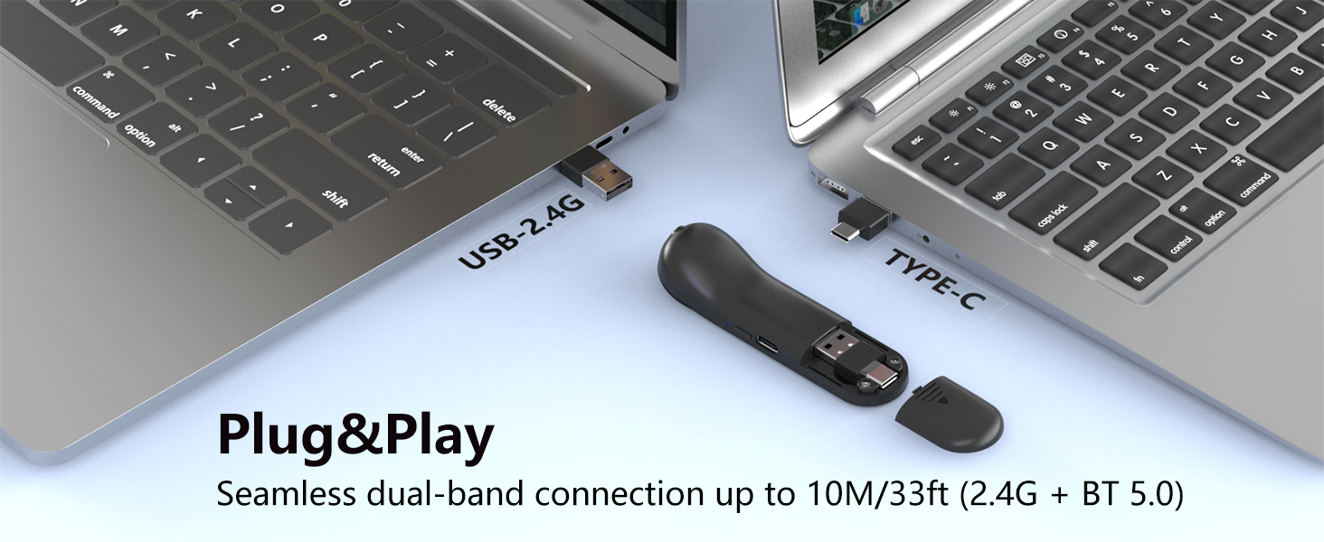 Long Control Range Dual Mode