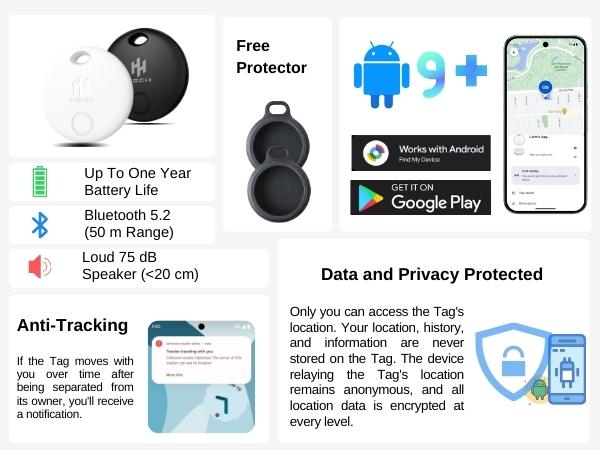android tag tracker, google tracker, google tag, smart android tag, android finder, item finder