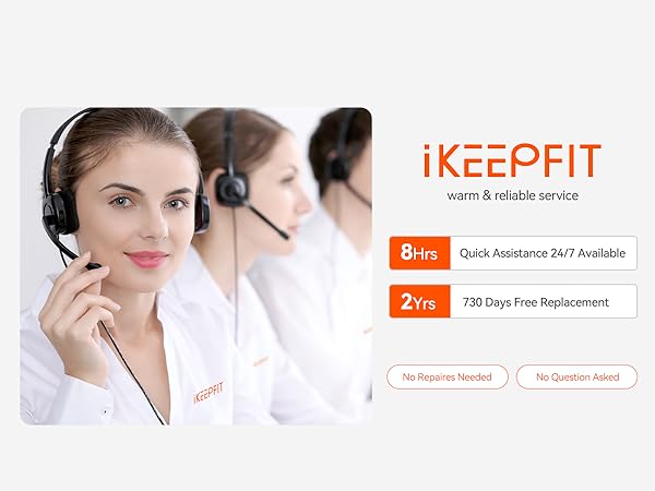 IKEEPFIT Cordless Neck Massager with Heat