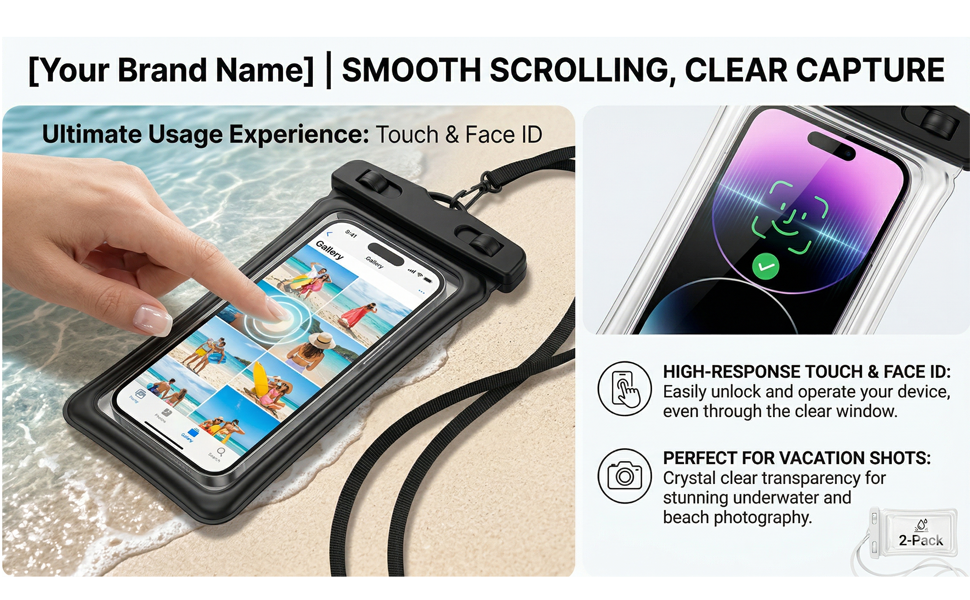 waterproof phone pouch