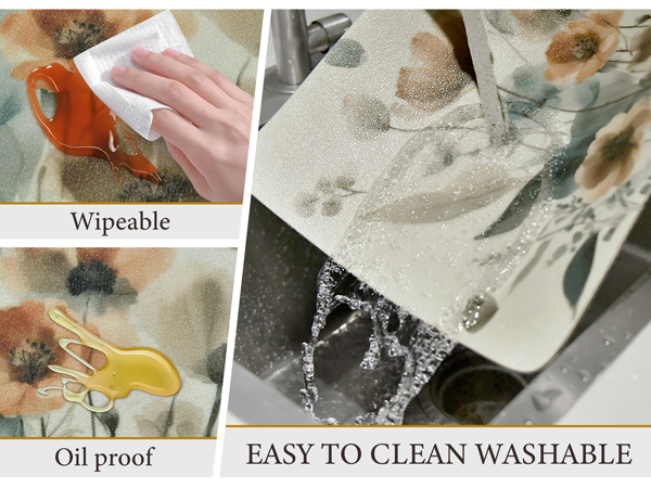 place mats easy clean