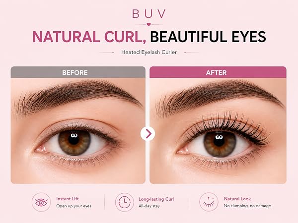 heated curler for eyelashes