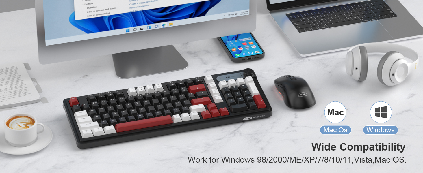 wireless keyboard and mouse combo