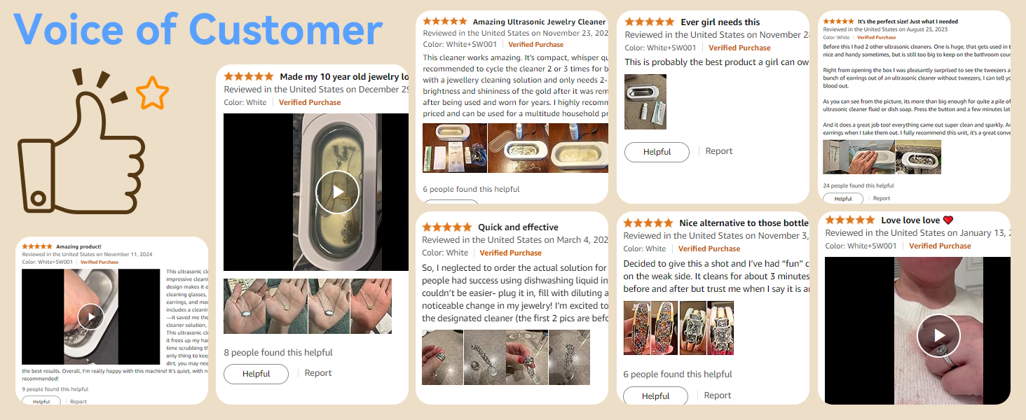 jewelry cleaner, ultrasonic jewelry cleaner, silver jewelry cleaner
