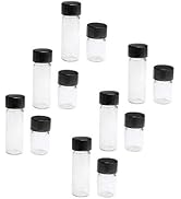 ASR Outdoor Gold Flake or Dust Collection Glass Vials (Pack of 12)