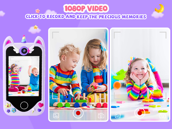 kids phone with 1080P video