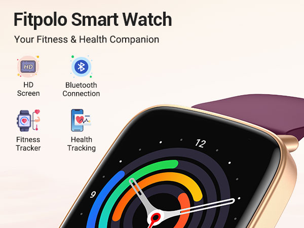 Fitpolo Smart watch for men 2026