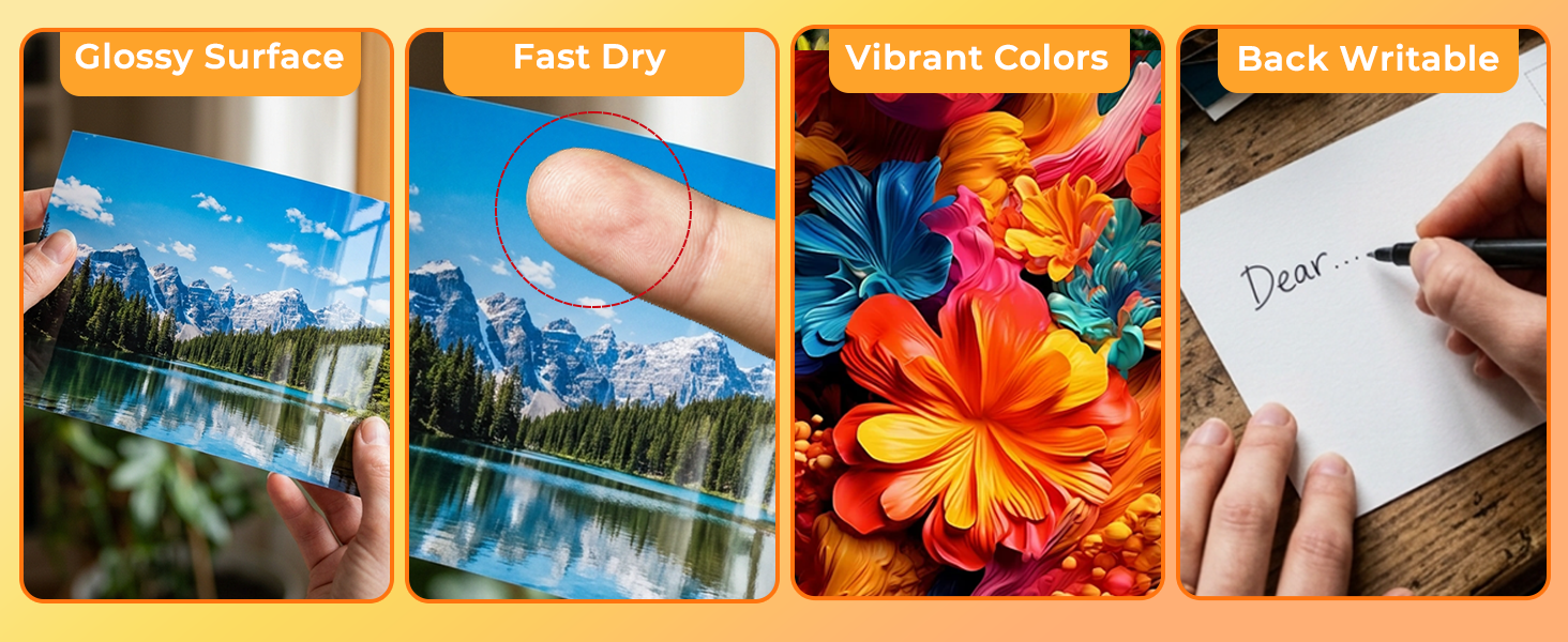 glossy photo paper
