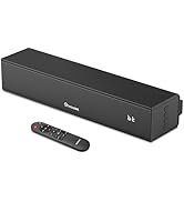 Wohome 2.1 Sound Bar for Smart TV with Built-in Subwoofer, 6 Levels Voice Enhancement, 15 Inches ...