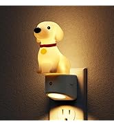 L LOHAS LED Night Light for Kids,3D Cute Puppy Night Lights,Dachshund with Dusk to Dawn Sensor, R...