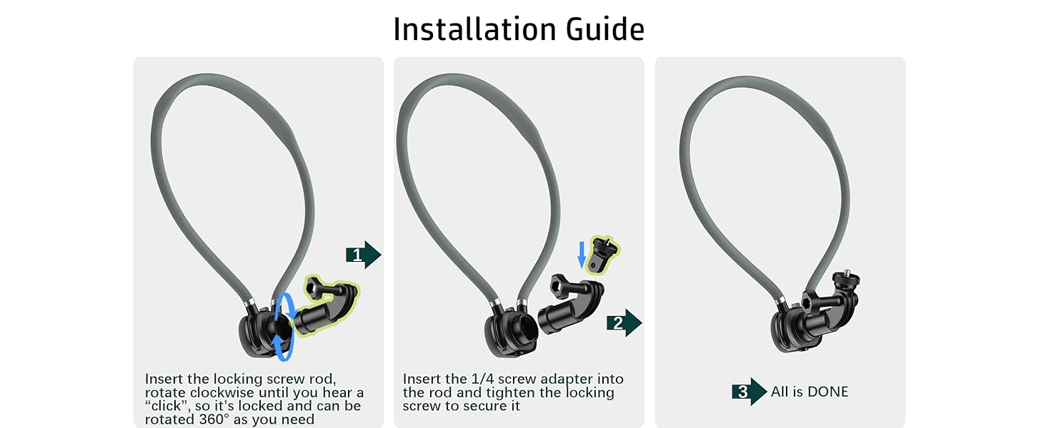 with built-in swivel function, which is more stable, more powerful One-Key Switch