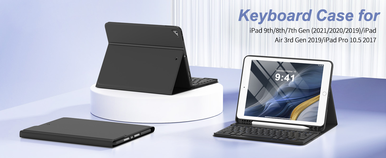 keyboard case for ipad 9th generation