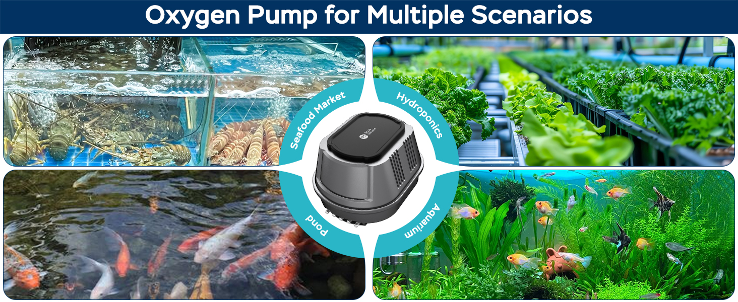 air pump for aquarium fish tank bubbler
