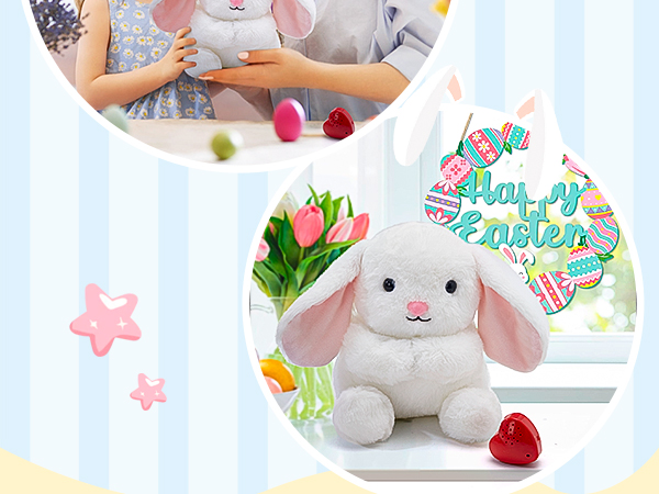 Recordable Bunny Plush Toy