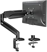 MOUNTUP Single Monitor Desk Mount, Adjustable Gas Spring Monitor Arm Support Max 32 Inch, 4.4-17....