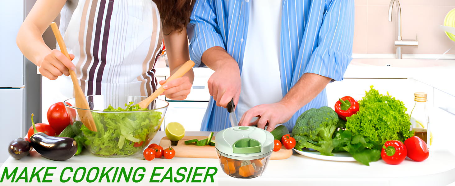 veg chopper with container