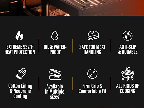 RAPICCA Grill Pit Gloves