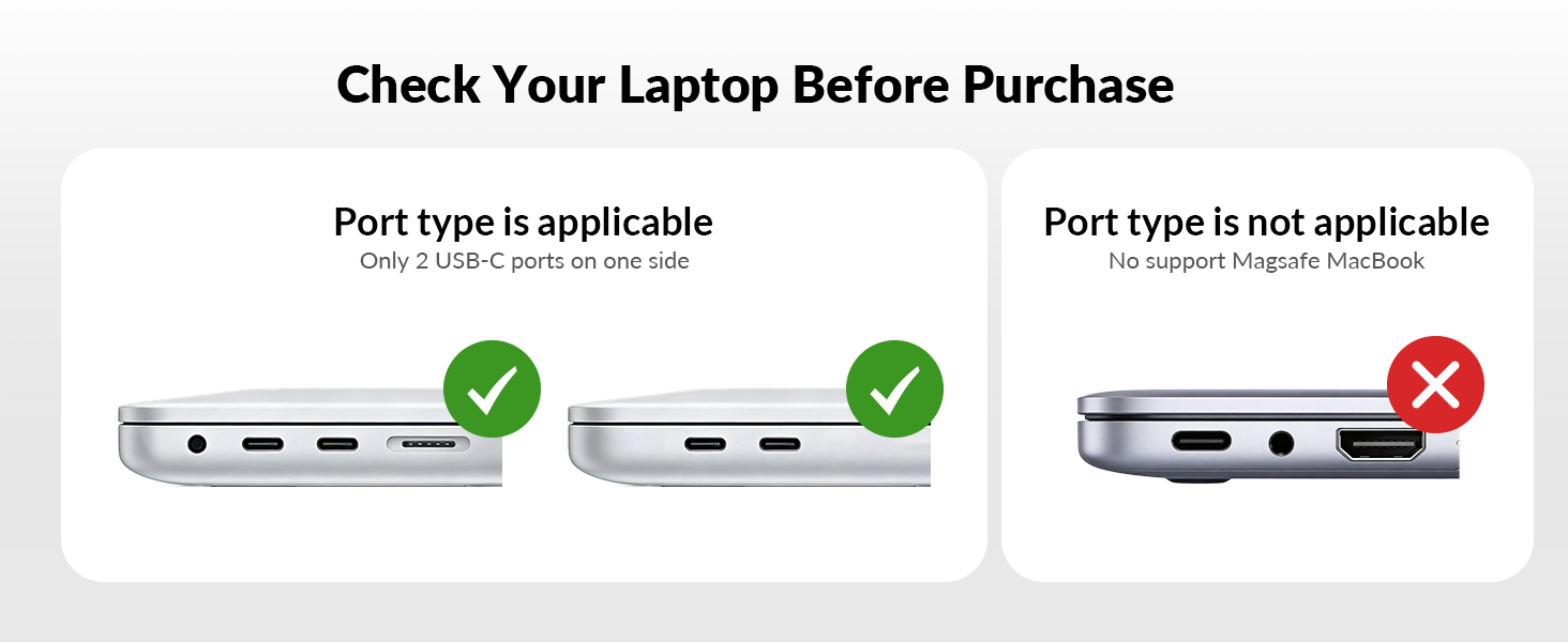 KVM switch docking station for macbook and PC 2 monitors, plug and play