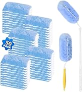 Duster Refill for Swiffer Duster, 50 Count Disposable Dusters Kit for Cleaning Dusting Furniture ...