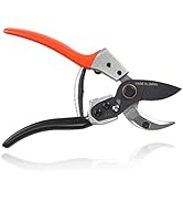 TONMA Anvil Pruning Shears [Made in Japan] Professional 8 Inch Heavy Duty Garden Shears Secateurs...