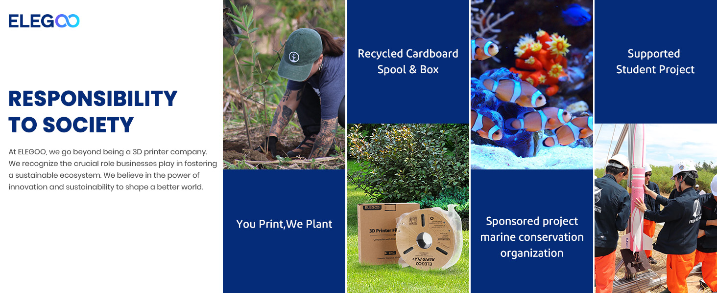 our responsibility to environment and society