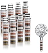 SR SUN RISE Shower Filter for Handheld Shower Head, Replacement Filters for Hard Water Remove Chl...
