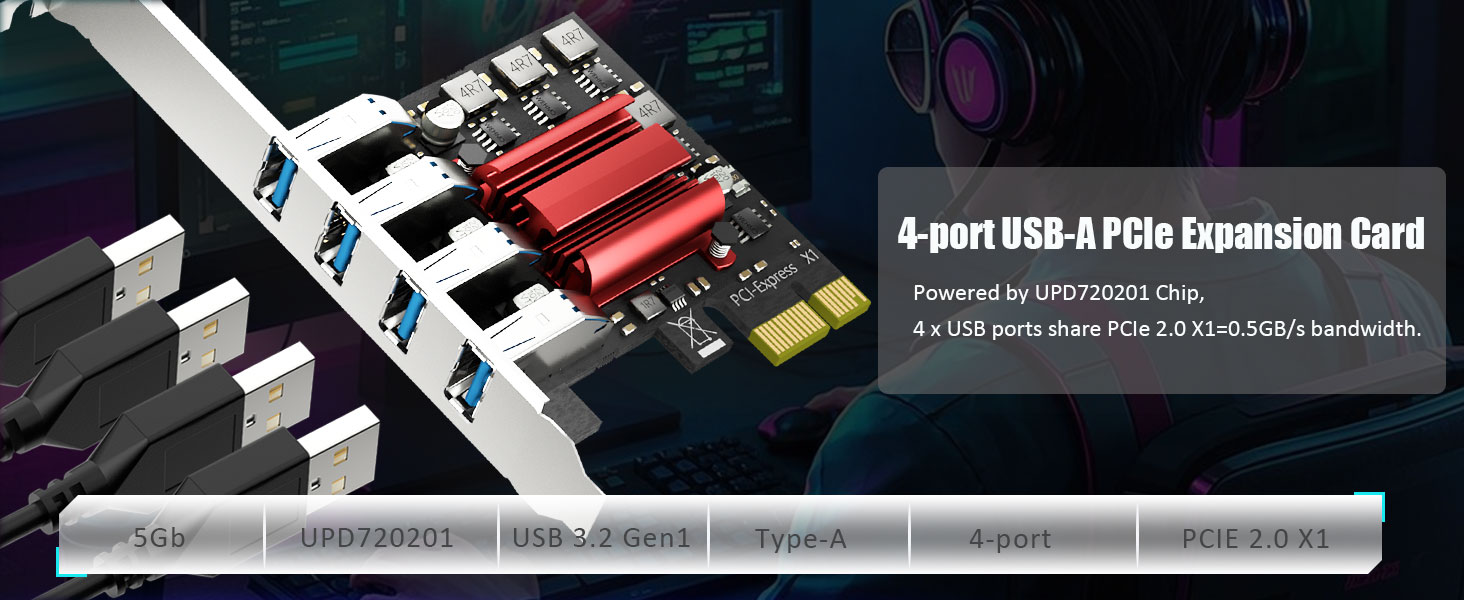 usb 3.0 pcie expansion card