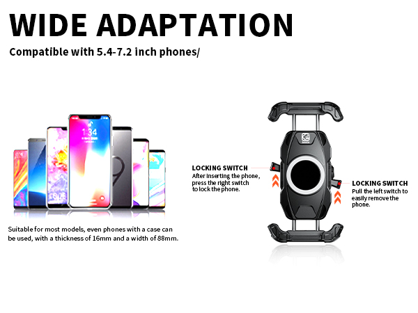 bike phone mount handlebar